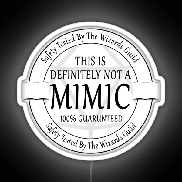 Safety Tested For Mimics RGB Neon Sign