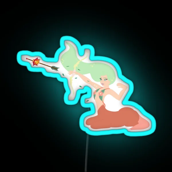 Sagittarius Nature RGB Neon Sign