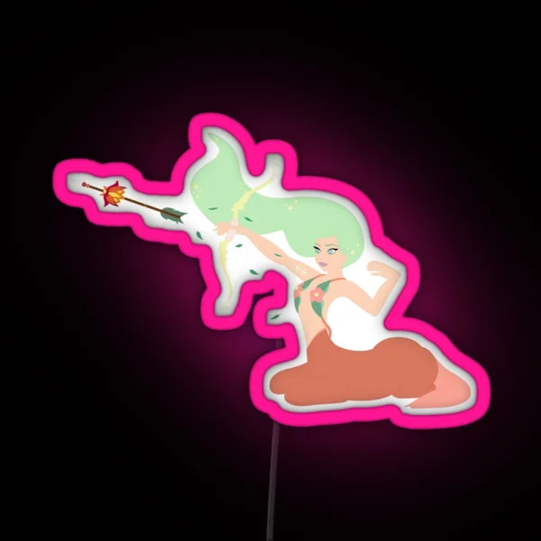 Sagittarius Nature RGB Neon Sign