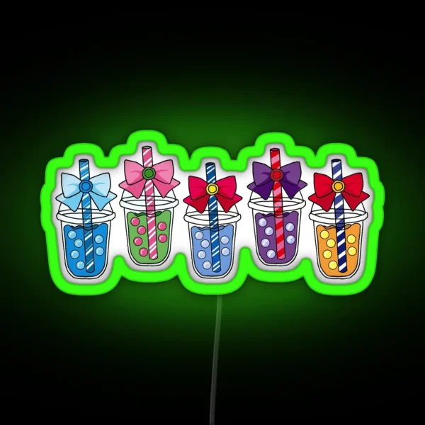 Sailor Boba RGB Neon Sign