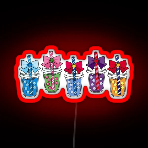 Sailor Boba RGB Neon Sign