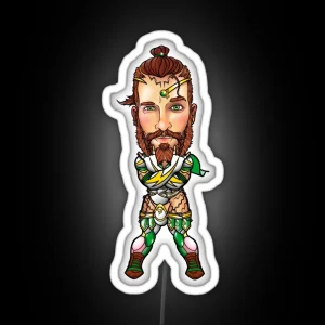 Sailor Chibi Boy Jupiter RGB Neon Sign