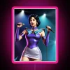 freddie mercury neon sign rgb pink