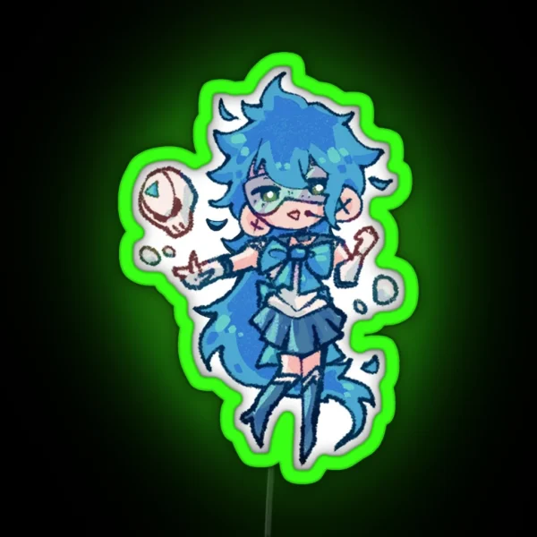 Sailor Idia RGB Neon Sign