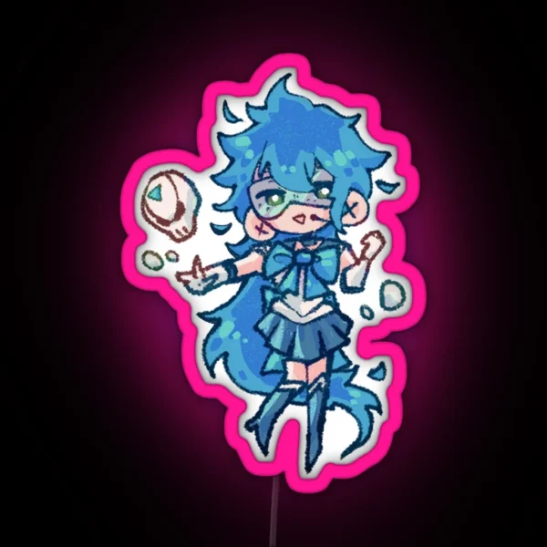 Sailor Idia RGB Neon Sign