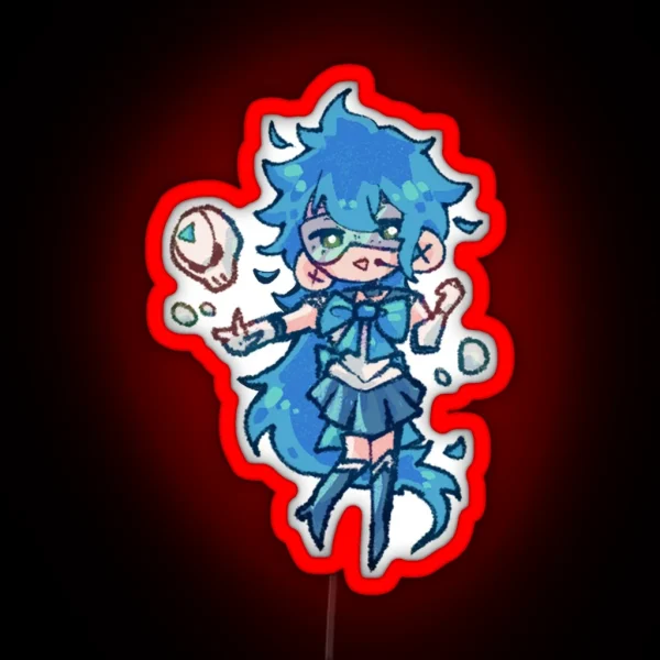Sailor Idia RGB Neon Sign