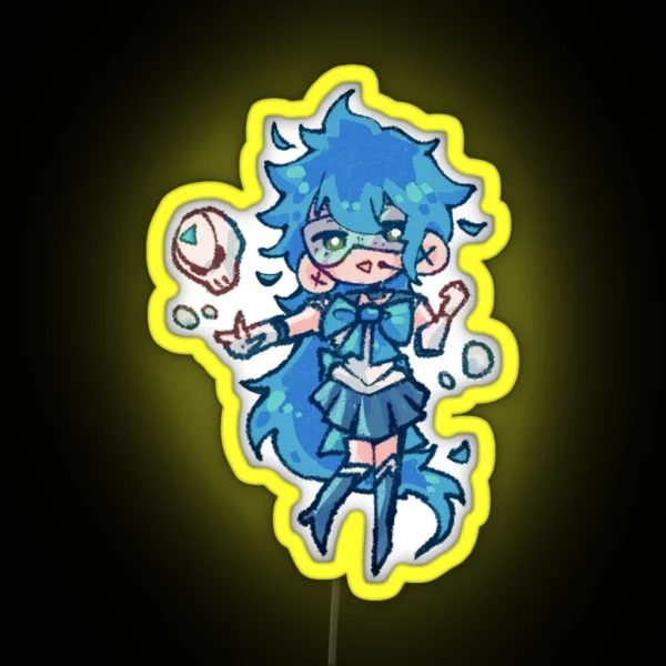 Sailor Idia RGB Neon Sign