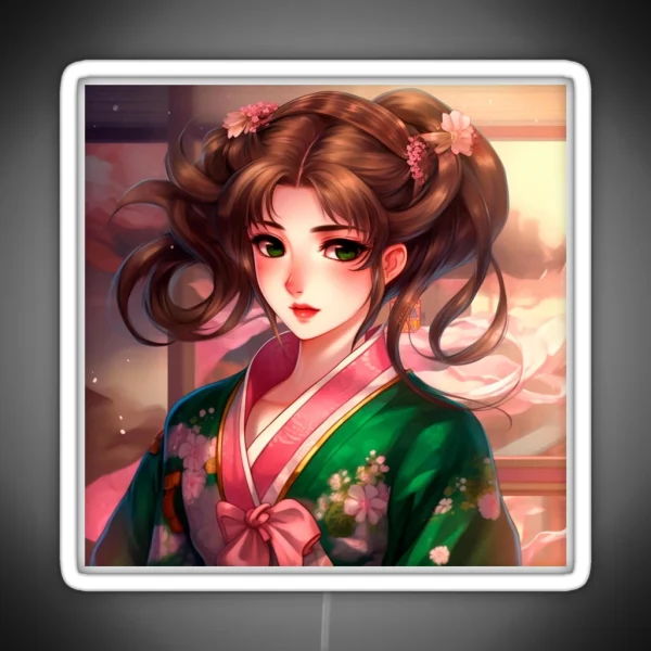 Sailor Jupiter As A Geisha RGB Neon Sign