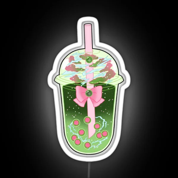 Sailor Jupiter Boba RGB Neon Sign