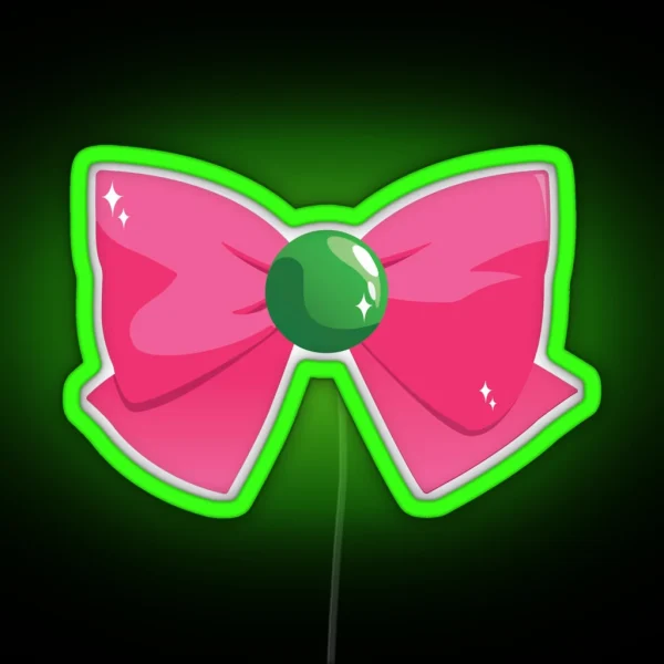 Sailor Jupiter Bow RGB Neon Sign