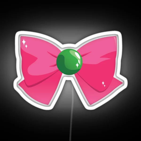 Sailor Jupiter Bow RGB Neon Sign