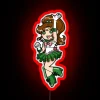 Sailor Jupiter Chibi RGB Neon Sign Red