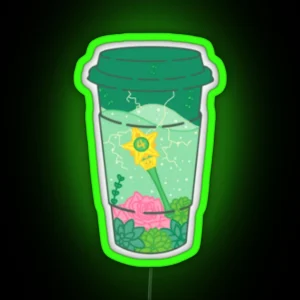 Sailor Jupiter Coffee To Go RGB Neon Sign