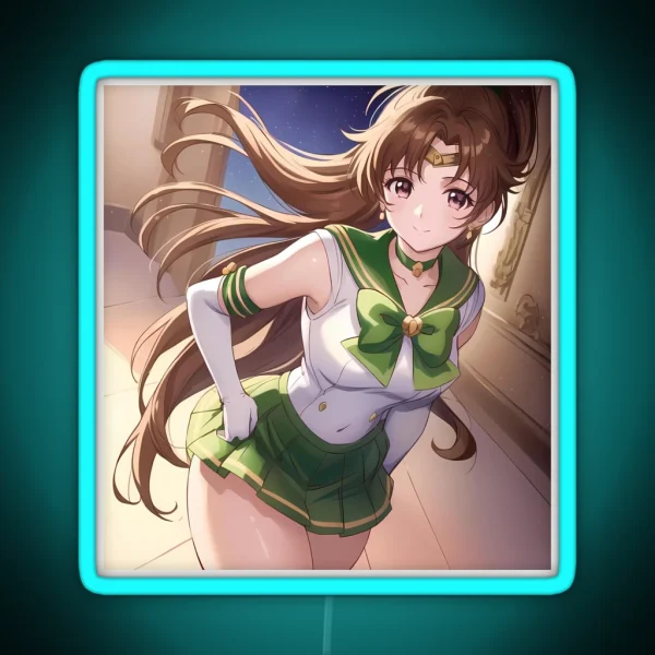 Sailor Jupiter RGB Neon Sign