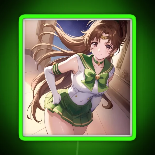 Sailor Jupiter RGB Neon Sign