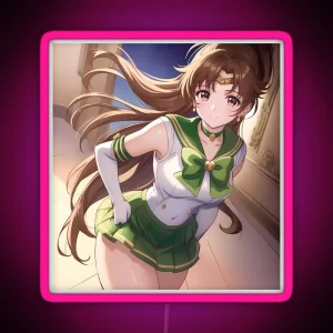 Sailor Jupiter RGB Neon Sign