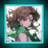 Sailor Jupiter RGB Neon Sign in Blue