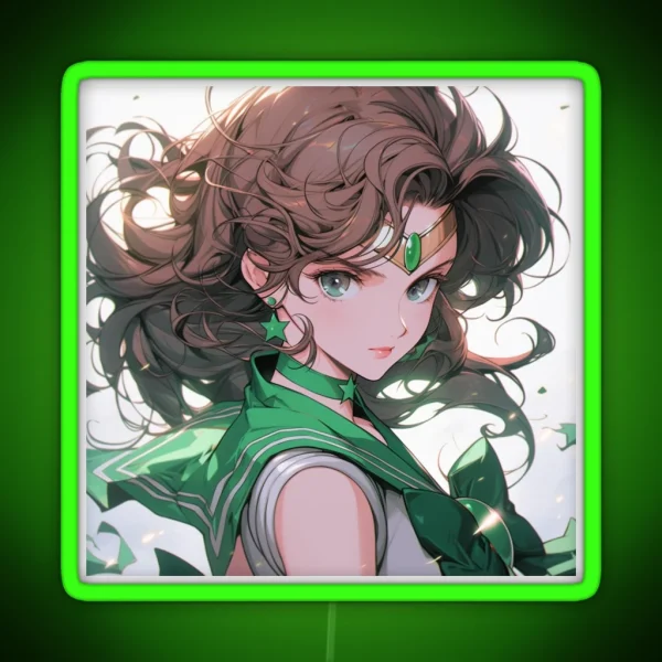 Sailor Jupiter RGB Neon Sign