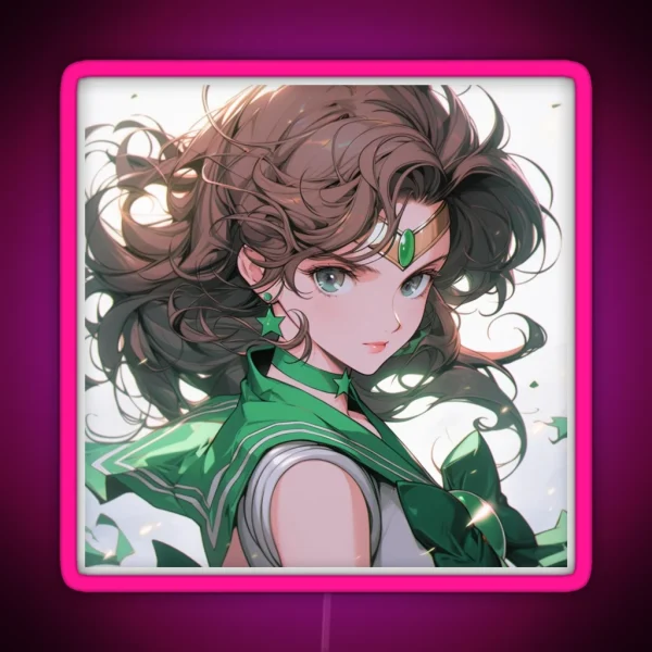 Sailor Jupiter RGB Neon Sign