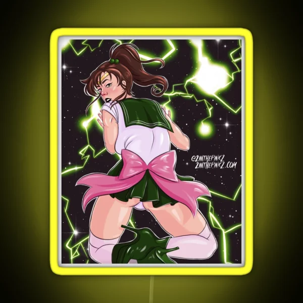 SAILOR JUPITER RGB Neon Sign