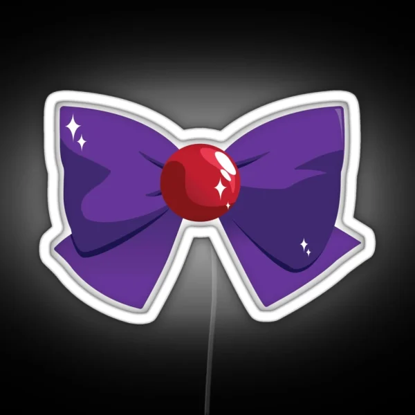 Sailor Mars Bow RGB Neon Sign