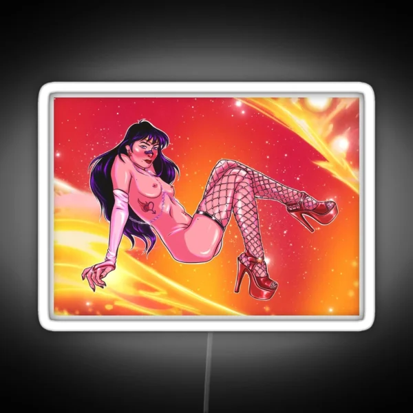 SAILOR MARS PIN UP RGB Neon Sign
