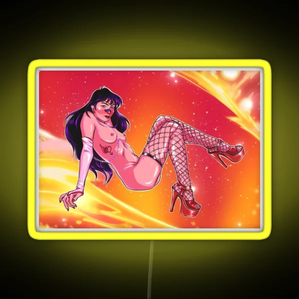 SAILOR MARS PIN UP RGB Neon Sign