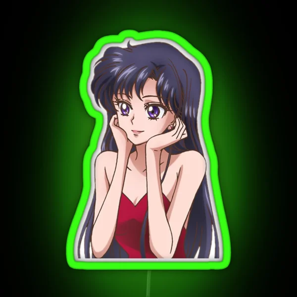 Sailor Mars RGB Neon Sign