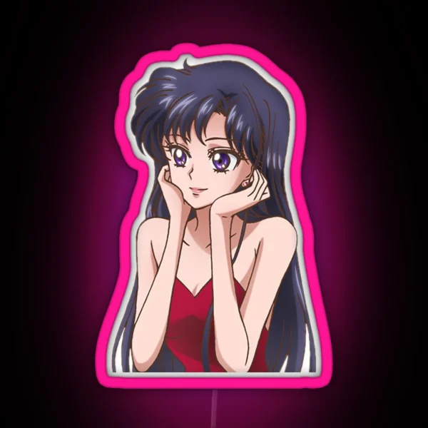 Sailor Mars RGB Neon Sign