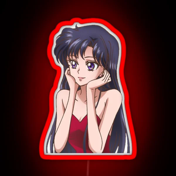 Sailor Mars RGB Neon Sign