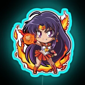 Sailor Mars RGB Neon Sign