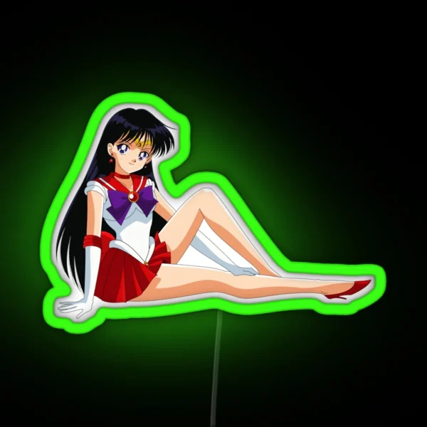 Sailor Mars RGB Neon Sign