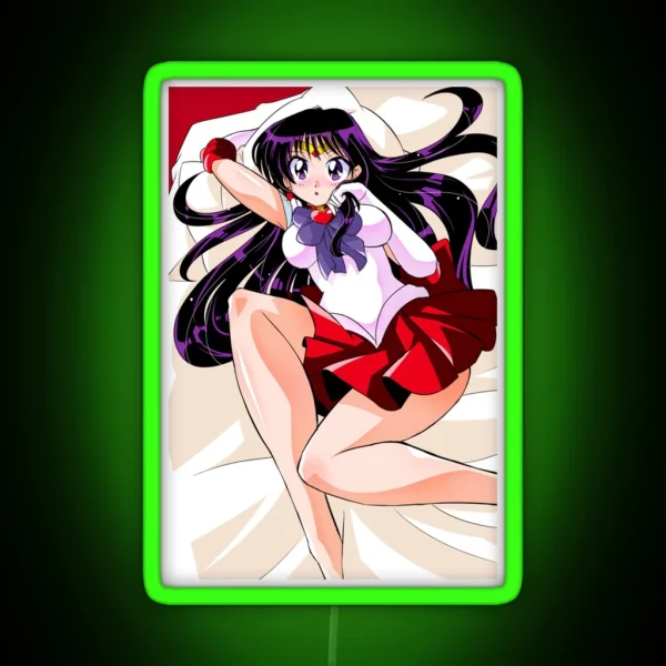 Sailor Mars RGB Neon Sign