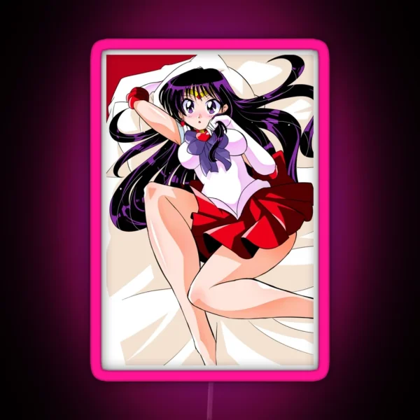 Sailor Mars RGB Neon Sign