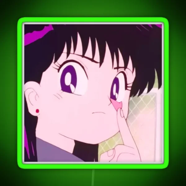 Sailor Mars RGB Neon Sign