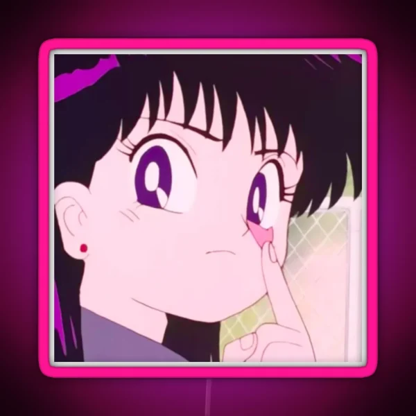 Sailor Mars RGB Neon Sign