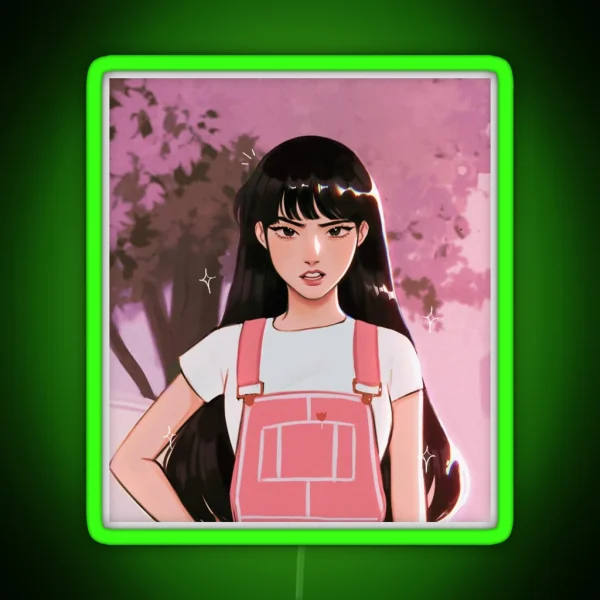 Sailor Mars RGB Neon Sign