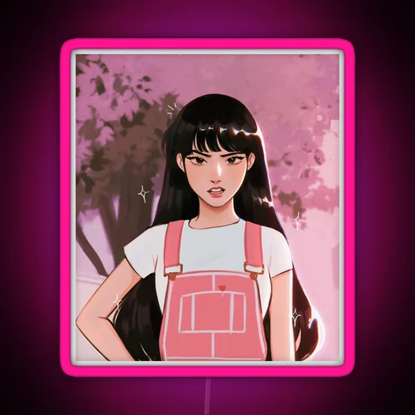 Sailor Mars RGB Neon Sign