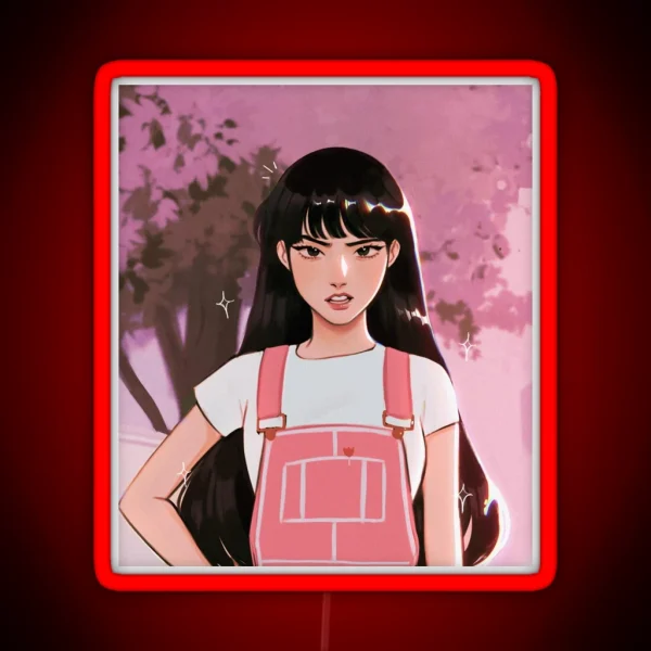 Sailor Mars RGB Neon Sign