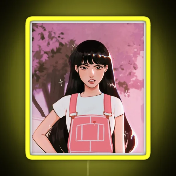 Sailor Mars RGB Neon Sign