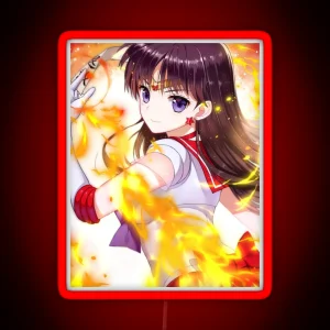 Sailor Mars RGB Neon Sign