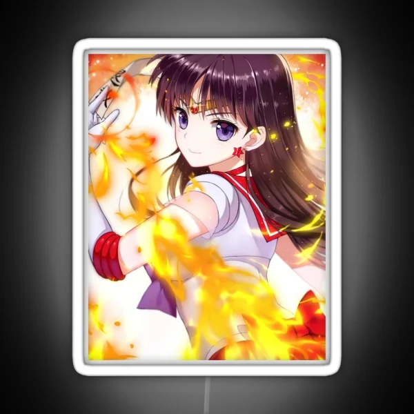 Sailor Mars RGB Neon Sign