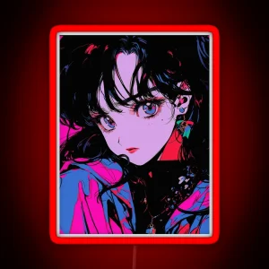 Sailor Mars RGB Neon Sign