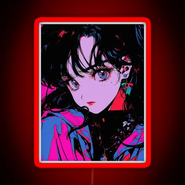 Sailor Mars RGB Neon Sign