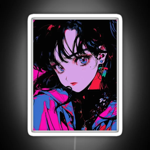 Sailor Mars RGB Neon Sign