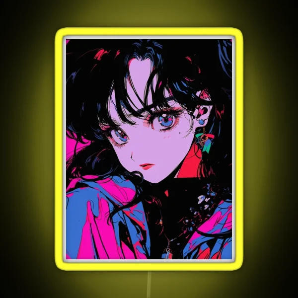 Sailor Mars RGB Neon Sign