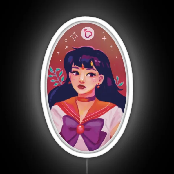Sailor Mars RGB Neon Sign