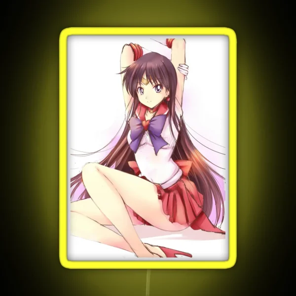 Sailor Mars RGB Neon Sign