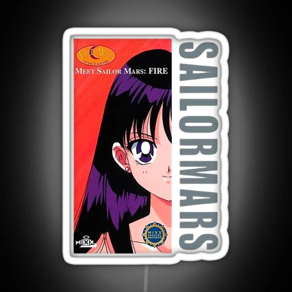 Sailor Mars RGB Neon Sign