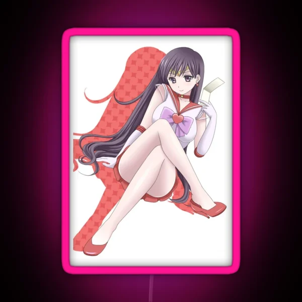 Sailor Mars RGB Neon Sign